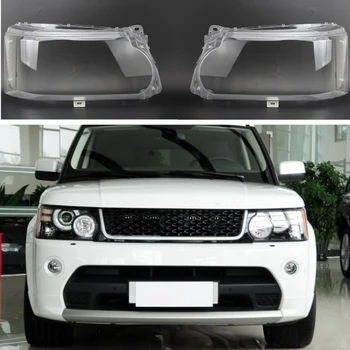 Pereche Faruri Capacul Obiectivului Pentru Land Rover Range Rover Sport 2010-2013 Clar Far Frontal Lumină Lampă Capac Abajur Shell