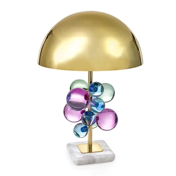 led e27 Postmodern Cristal Bule de Marmură Lampă de Masă Lampă de Birou.LED Lampa de Birou Pentru Dormitor, Hol