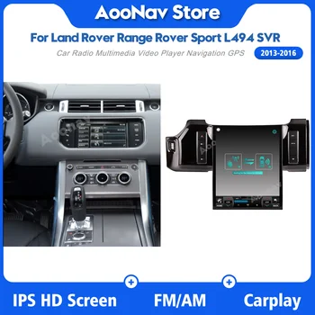 15.6 Inch Radio Auto Pentru Land Rover Range Rover Sport L494 SVR 2013-2016 GPS Multimedia Player Stereo Receptor Cu Navigator
