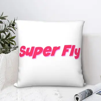 Super Fly Pătrat față de Pernă față de Pernă Creative Fermoar Acasă Perna Decorativa Caz de Origine Nordică 45*45cm