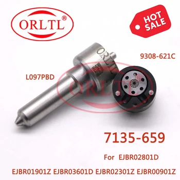 ORLTL 7135-659 DIESE L097PBD Injector Duza Pulverizator VALVE 9308-621C Diesel Duza pentru EJBR01901Z auto piese Auto