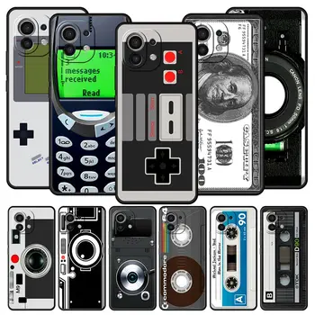 Vintage Banda Camera Gameboy Telefon Caz Pentru Xiaomi 12 Poco X3 NFC M3 F3 X4 M4 Mi 11T Ultra Nota 10 Lite 10T Pro 5G 9T 11i Acoperi