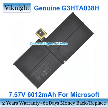 Original G3HTA038H Baterie Pentru Microsoft Surface Pro 5 1796 Seria Bateriei Tabletei DYNM02 7.57 V 6012mAh