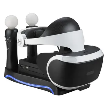 4 in1 Doc de Încărcare Pentru Sony PS4-VR Controler de Joc Incarcator Pentru Sony PS4-VR Controler de Joc Gamepad Taxa de Sta