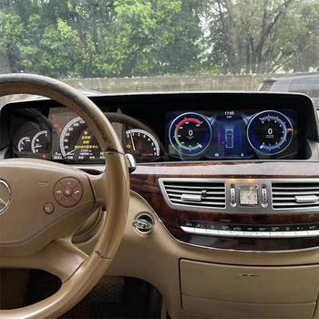 Android 11 8Core 4G LTE GPS Auto Navigatie Multimedia Player Pentru Mercedes Benz S Class W221 2006-2014 Carplay Recorder Digital