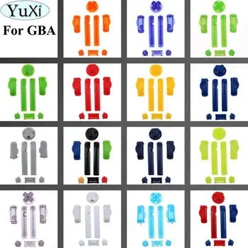 YuXi Colorate AB L R Butoanele Tastaturi pentru game Boy Advance Butoane Cadru pentru GBA D Tampoane de Power ON de PE Butoane