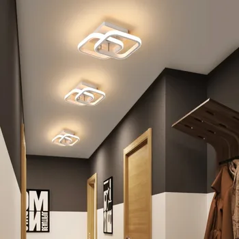 PVC Camera de zi Dormitor Interior de Birou Accesorii pentru Casa Modernă Culoar de Lumină Led Lampă de Plafon Dormitor Lămpi Coridor de Lumină