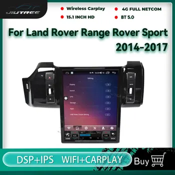 2 Din 15.1 inch Android 10.0 Radio Auto Pentru Land Rover Range Rover Sport 2014-2017 Mașină de Navigare GPS Multimedia Player Radio