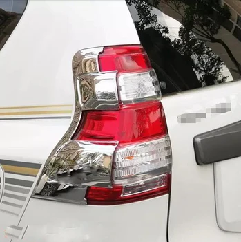 Chrome Stop Capac Ornamental Pentru Toyota Land Cruiser Prado LC150 FJ150 2014 2015 2016 Styling Auto Tuning Accesorii