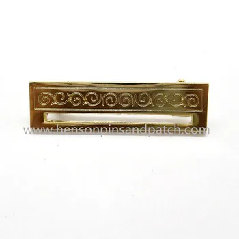 Personalizate de metal de aur taie bara de pin pentru panglică