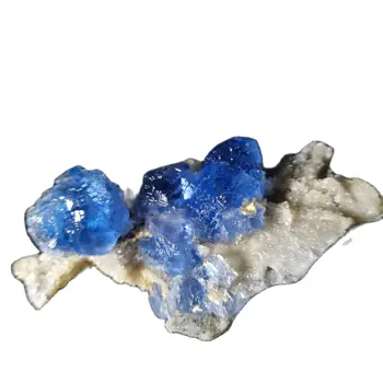 198.8 gMineral probe naturale albastru marin fluorit