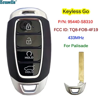 Keyless Go Inteligent de Proximitate de la Distanță Masina Telecomanda 433MHz pentru Hyundai Palisade 2019 2020 2021 TQ8-FOB-4F19 P/N: 95440-S8310