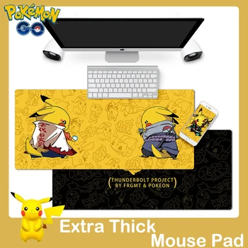 Pokemon Pikachu Mouse Pad Supradimensionate Îngroșat Non-alunecare de Birou Pad de Studiu Acasă, Birou de Personalitate Pad Pad Tastatură Cadou de Crăciun