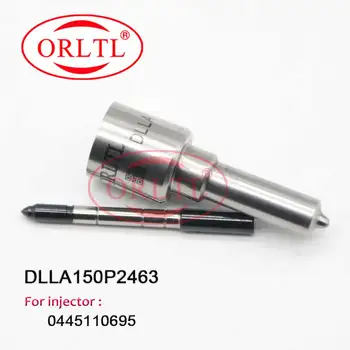 Diesel Duza DLLA150P2463 Common Rail Injector Piese DLLA 150 P 2463 Negru Acul Pulverizatorului 0433172463 Pentru CHAOCHAI 0445110695