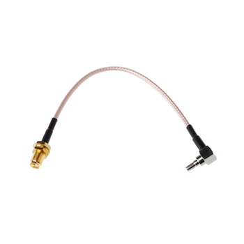 SMA de sex Feminin pentru a CRC9 Conector Unghi Drept RG316 Coadă Cablu 15cm 6