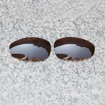 E. O. S Polarizate Îmbunătățită Lentile de Înlocuire pentru Oakley Julieta ochelari de Soare - Pământ Maro Polarizat