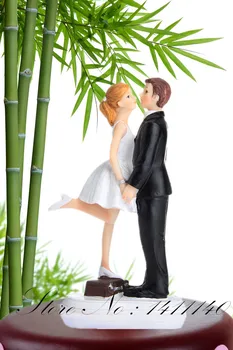 Dragoste Sărut Nunta Tort Fân figurine Personalizate Culori Disponibile În cazul consumabile partid decor