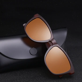 DJXFZLO 2019 NOU Brand de Moda Unisex ochelari de Soare Retro Lentile Polarizate Vintage Ochelari, Accesorii Ochelari de Soare Pentru Barbati/Femei