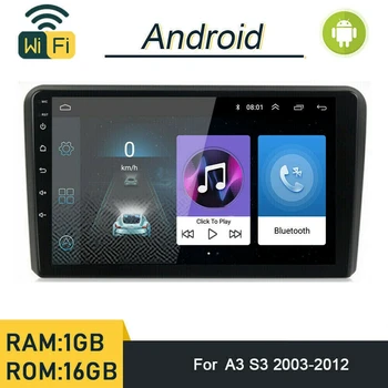 2 Din Android Auto Radio pentru a - A3 8P 2003 - 2013 Radio Auto Multimedia GPS Track Carplay 2Din DVD