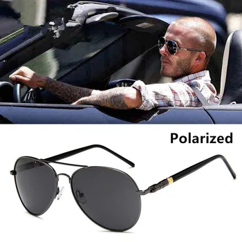 Ochelari de Soare Retro Bărbați Polarizate 2018 Aliaj de Conducere Ochelari de Soare ochelari de soare Ochelari de Pilot Ochelari zonnebril mannen oculos gafas