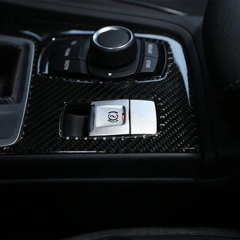 Frânei de parcare electronice Comutator Sequin Butonul Autocolant P Fișier din Oțel Inoxidabil de Styling Auto pentru BMW Seria 1 X1 X2 2016-21 Accesorii