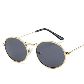 2021 Retro oval Moda ochelari de Soare Pentru Barbati Brand de Lux de Călătorie ochelari de Soare Femei Barbati Moda Vintage ochelari