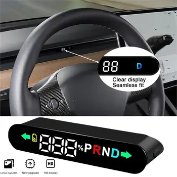 2019~2022 HUD Head-up Display pentru Auto Tesla Model 3 Model Y Vitezometru Digital GPS Auto Model 3 Model Y Masina Accessori I5L7