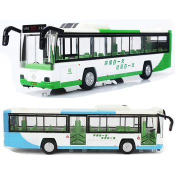 Fierbinte cadou de 1:50 călătorie cu autobuzul aliaj model,simulare vocea model de autobuz,copii de sunet și lumină trage înapoi jucării,transport gratuit
