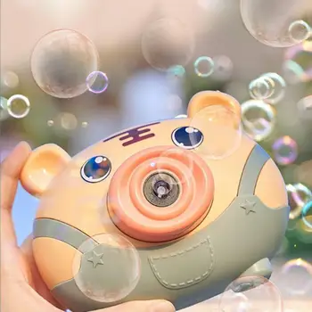 Automate de Desene animate Drăguț de Porc de Animale Săpun pentru Copii Bubble Maker Camera de Baie Folie Mașină de Jucarii Bubble Cadouri pentru Copii мыльные пузыри