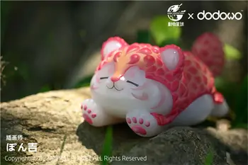 Animal Planet Tigru Lychee Regele Modelul Fructe Fairy Kawayi Drăguț Animal De Învățământ Figura Colector Realist Decor Cadou Jucărie
