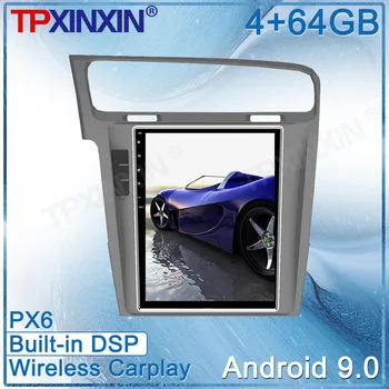 Android 10 Pentru Volkswagen Golf 7 2013 2014 2015 2016 Tesla Styel Masina DVD Recorder Radio Multimedia Playere de Navigare GPS DSP
