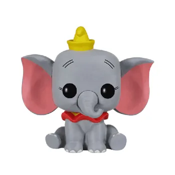 Anime Versiune Q Dumbo 50# de Vinil Figura de Colectie Model de Jucărie 10cm