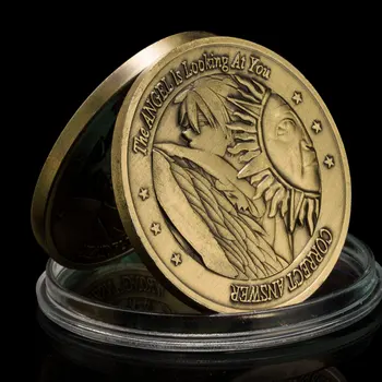 Înger sau Diavol Corect sau Răspuns Greșit Colectie Ouija Cupru Placat cu basorelief Cadou Creativ Commmeorative Monede