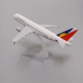 16cm Aliaj Metal de Aer Filipine Airbus 320 A320 companiile Aeriene Avion Model Airways Model de Avion 1/400 Scară turnat sub presiune Aeronave Cadouri