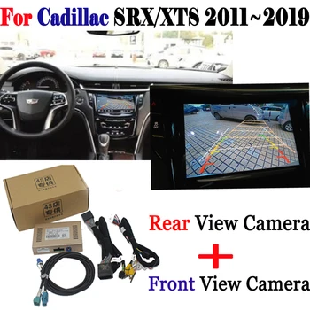 Camera de mers inapoi Pentru Cadillac SRX/XTS 2011~2019 Adaptorul de Interfață de Parcare Fata Spate vedere aparat de Fotografiat Conecta Original Screen Decoder