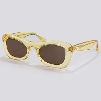 Neregulate Poligon Mic Pătrat ochelari de Soare Pentru Femei Vintage Brand de Ochelari de Soare Femei UV400