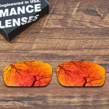 Millerswap Rezista la Apa de mare la Coroziune Polarizat Lentile de Înlocuire pentru Oakley Monstru Pup ochelari de Soare Portocaliu Roșu Oglindă