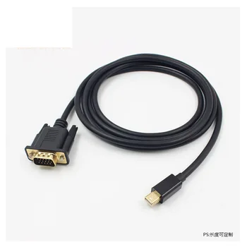 25Pcs/mult 1,8 m Mini Displayport La VGA Adaptor de Cablu Full HD 1080P Display Port Male La VGA Cablu Adaptor Pentru MacBook HDTV