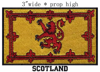 Royal Standard al Scoției broderie patch-uri 3
