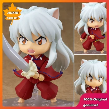 100% Originală: Anime InuYasha InuYasha versiune Q figma PVC Acțiune Figura Figura Anime Jucarii Model Figura de Colectare Papusa Cadou