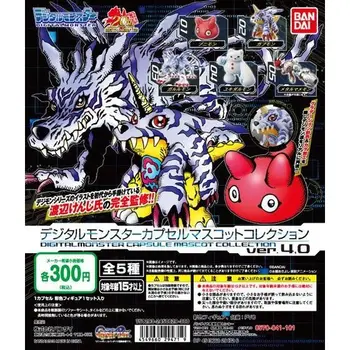 Bandai Reale Gacha Jucării Digimon Adventure Punimon Gabumon Garurumon Yukidarumo Metal Mamemon Acțiune Figura Jucarii Model
