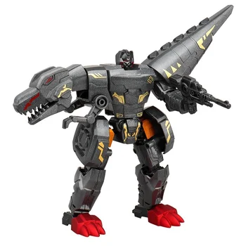 Aliaj de Oțel Blindat Bestia Transformare Robot Ansamblul Corpului Deformare Modelul Dinozaur pentru Copii Jucării
