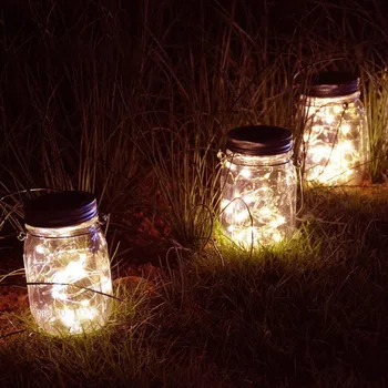 20 LED-uri Solare Șir LED Lumina de Noapte la Distanță Decorare Pom de Baterie Terasă în aer liber Lumina Pentru Punte de Grădină Patio Nunta de Vacanță