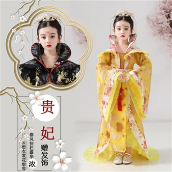 Vechi Dinastiei Tang Îmbrăcăminte Regina Hanfu Costum De Prințesă Chineză Trailing Tinuta Zână Rochie Dans Popular