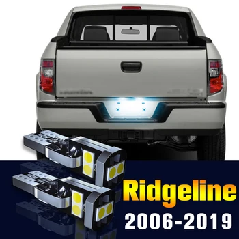 2 buc LED-uri de Lumină de inmatriculare Bec Lampă Număr Pentru Honda Ridgeline 2006-2019 2011 2012 2013 2014 2015 2016 2017 2018 Accesorii