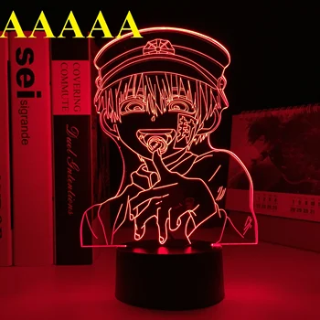 Toaletă Legat Hanako Kun a CONDUS Lumina de Noapte pentru Cadou de Ziua Decor Camera Veioza Toaletă Legat Hanako Kun Lampa de Noapte Anime 3D Lampa