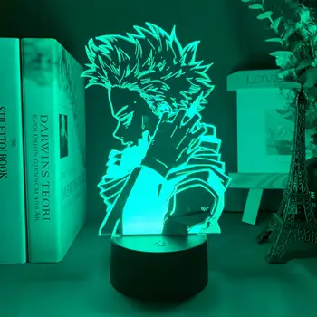 Iluzia 3D Lampa Home&Camera Lumini de Noapte Anime Eroul Meu LED Lampa Veioza pentru Dormitor Decor Cadou de Ziua Lumina Academia de Crăciun