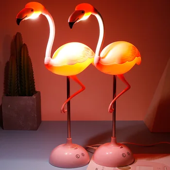 LED Atmosferă Caldă Noapte de Lumină și Romantic Somn Flamingo Lumina de Noapte Trimite Practice Cadouri Romantice pentru Ziua Îndrăgostiților Decor