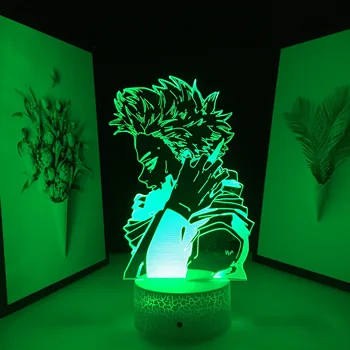 Anime 3D LED Lumina de Noapte Eroul Meu mediul Academic Hitoshi Shinso Lampa pentru Decor Dormitor Cadou de Ziua Lumina Manga Lampă de Masă Dropship