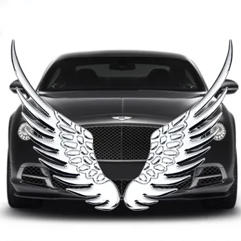 1 Pereche de Moda Wings 3D Autocolante Auto Pentru Chery A1 A3 Amulett A13 E5 Tiggo E3 G5 AUTO zubehör